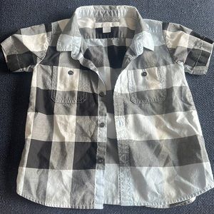 kids Burberry shirt. No stains or rips. In like new condition. Size 2y